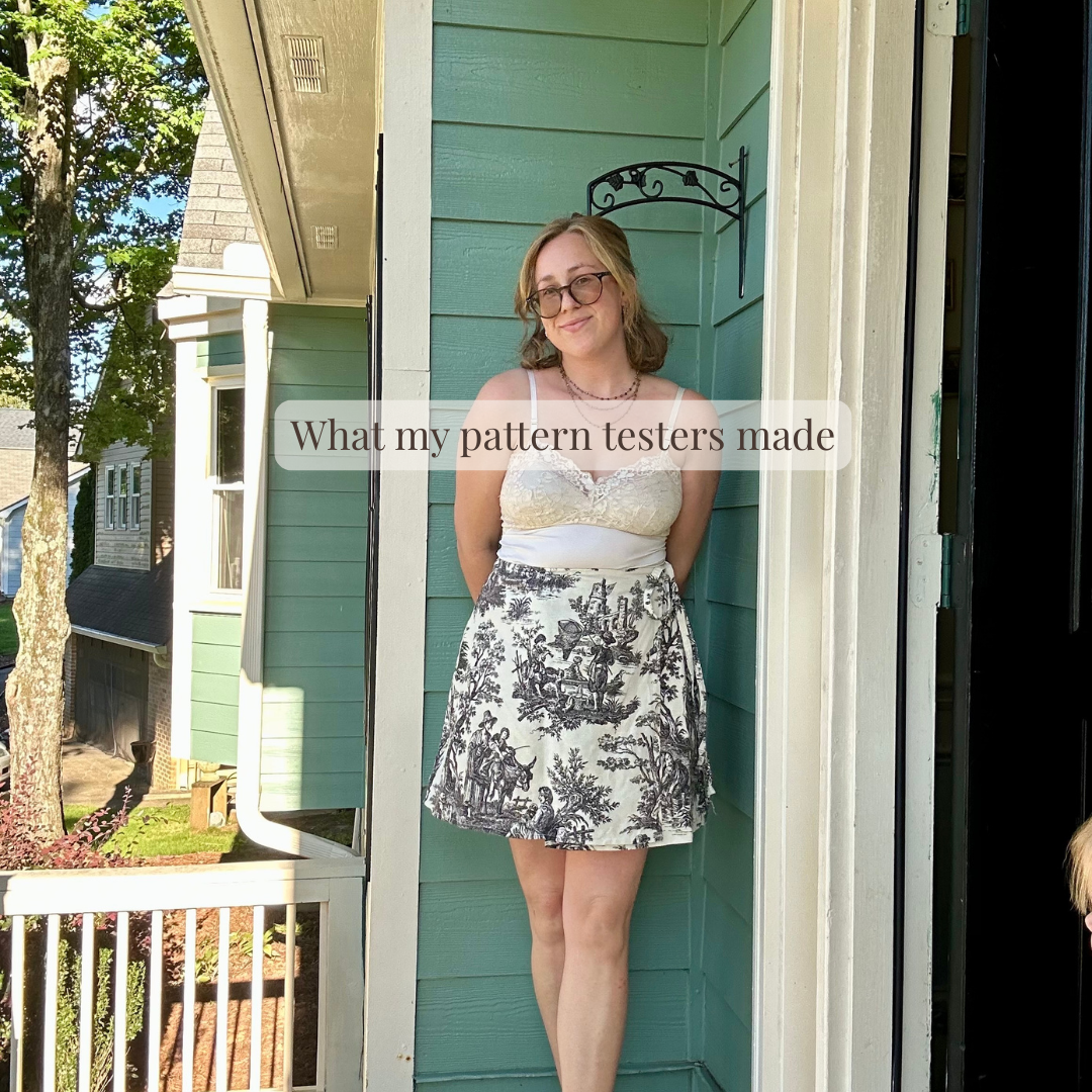 Flora Wrap Skirt - Digital Sewing Pattern