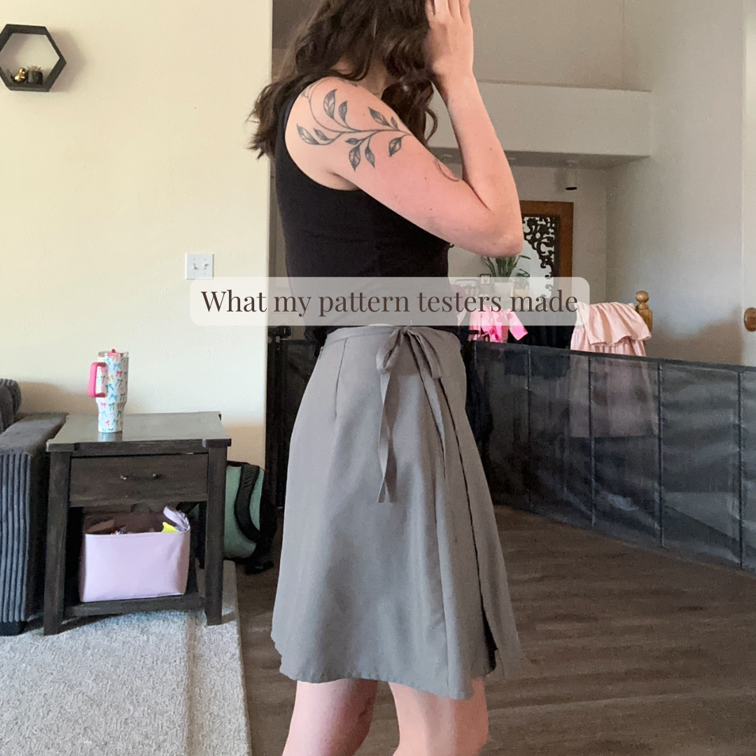 Flora Wrap Skirt - Digital Sewing Pattern