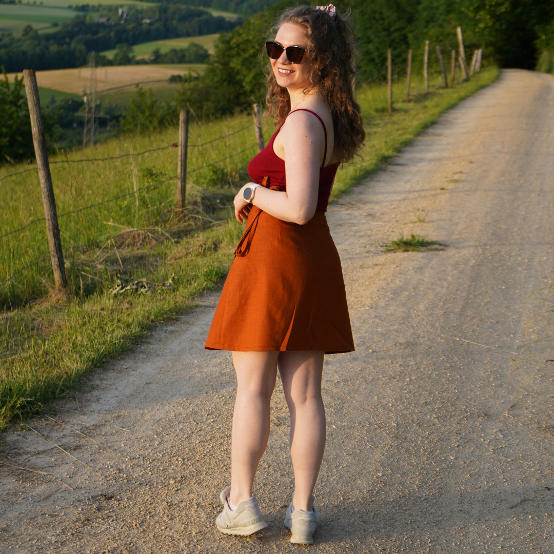 Flora Wrap Skirt - Digital Sewing Pattern