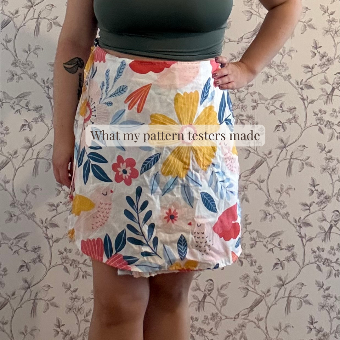 Flora Wrap Skirt - Digital Sewing Pattern